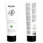 BRUMA - SATIVA FRØOLIE GLIDENDE GEL VARMENDE CANNABISSMAG 100 ML