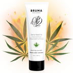 BRUMA - SATIVA FRØOLIE GLIDENDE GEL VARMENDE CANNABISSMAG 100 ML