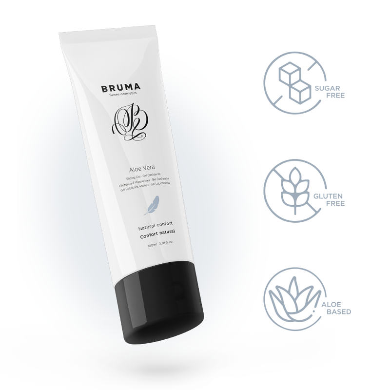 BRUMA - ALOE VERA GLIDNINGSGEL NATURLIG KOMFORT 100 ML
