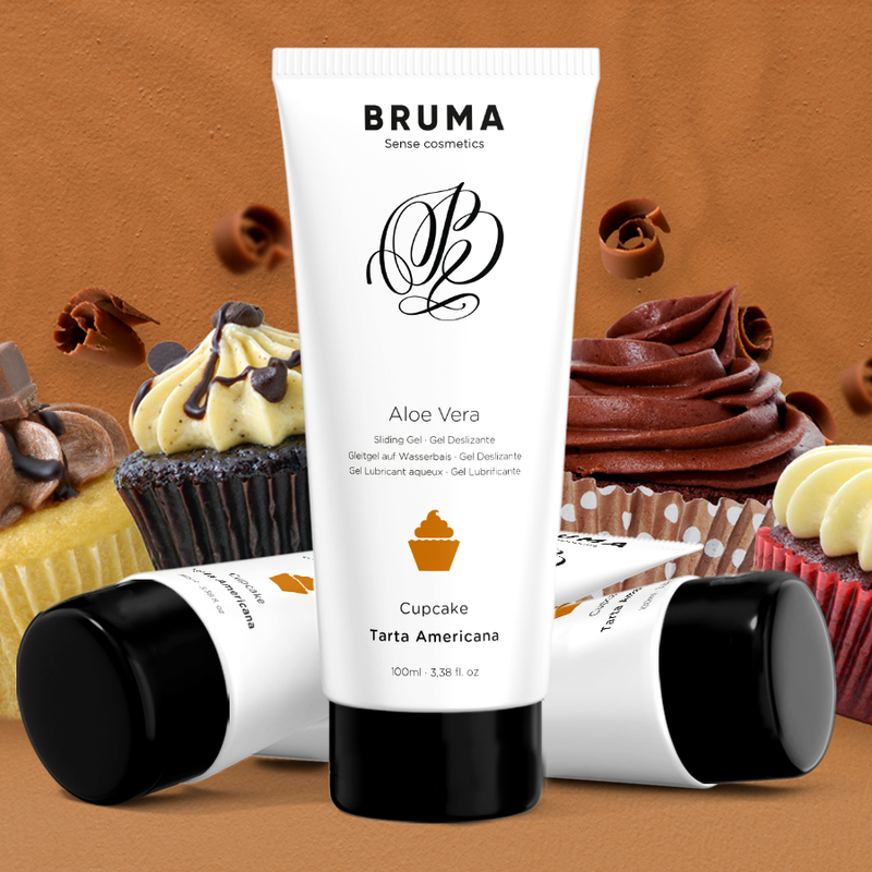BRUMA - ALOE VERA GLIDENDE GEL CUPCAKE SMAG 100 ML