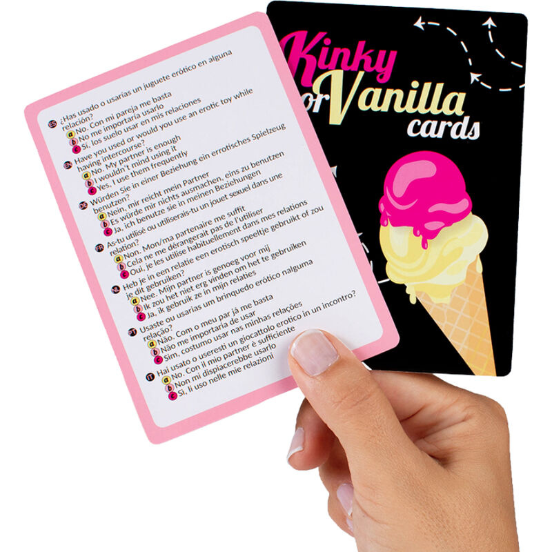 HEMMELIG SPIL - KINKY ELLER VANILJE /ES/EN/FR/DE/IT/PT/NL/