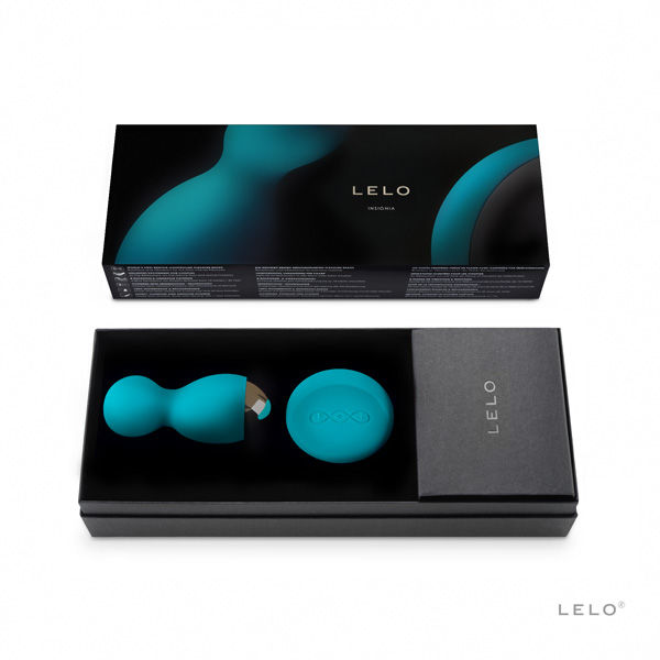 LELO - BADGE BLÅ HULABOLLER