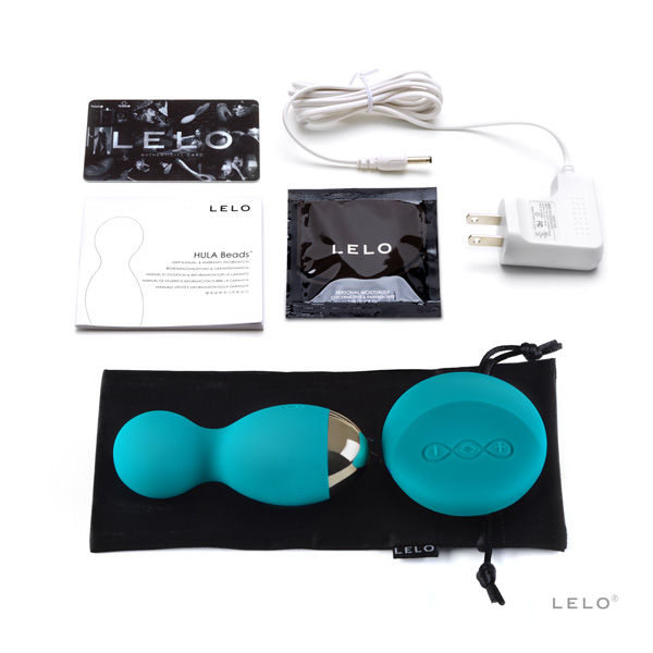 LELO - BADGE BLÅ HULABOLLER