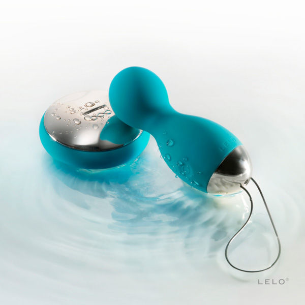 LELO - BADGE BLÅ HULABOLLER