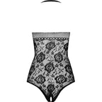 PASSION - BS094 SORT BODYSTOCKING ÉN STØRRELSE