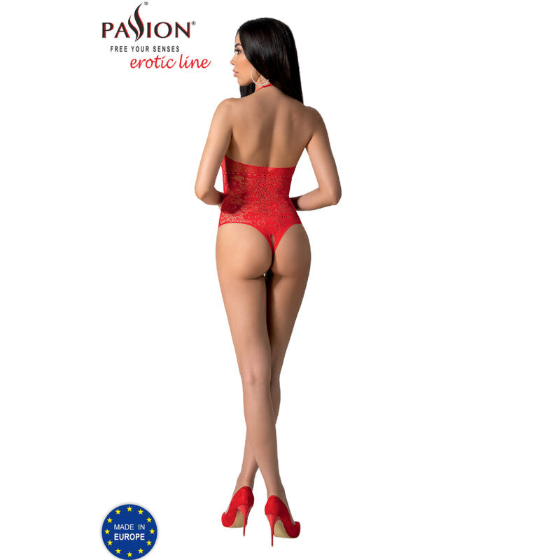 PASSION - BS094 RØD BODYSTOCKING ÉN STØRRELSE