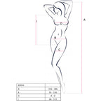 PASSION - BS094 RØD BODYSTOCKING ÉN STØRRELSE