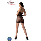 PASSION - BS096 SORT BODYSTOCKING ÉN STØRRELSE