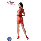 PASSION - BS097 RØD BODYSTOCKING ÉN STØRRELSE