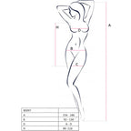 PASSION - BS097 RØD BODYSTOCKING ÉN STØRRELSE