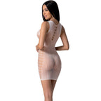 PASSION - BS097 HVID BODYSTOCKING ÉN STØRRELSE