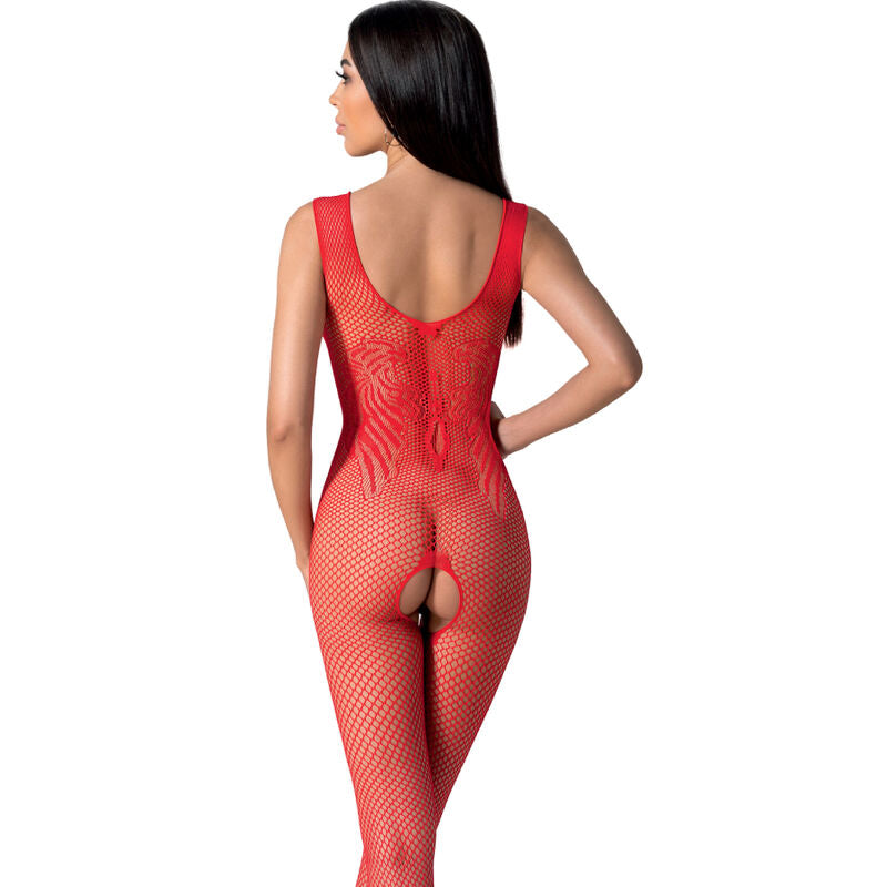 PASSION - BS098 RØD BODYSTOCKING ÉN STØRRELSE
