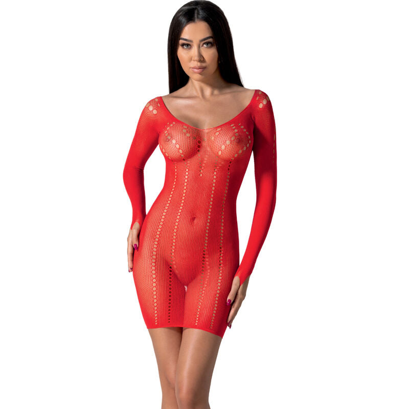PASSION - BS101 RØD BODYSTOCKING ÉN STØRRELSE