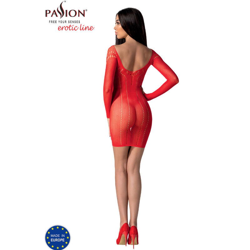 PASSION - BS101 RØD BODYSTOCKING ÉN STØRRELSE