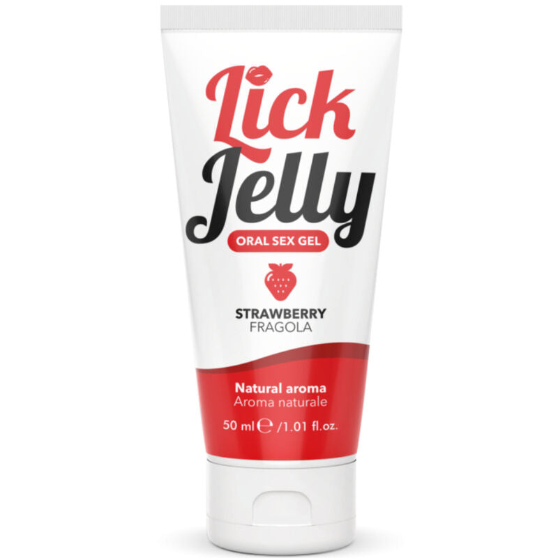 INTIMATELINE - LICK JELLY JORDBÆR GLIDEMIDDEL 50 ML