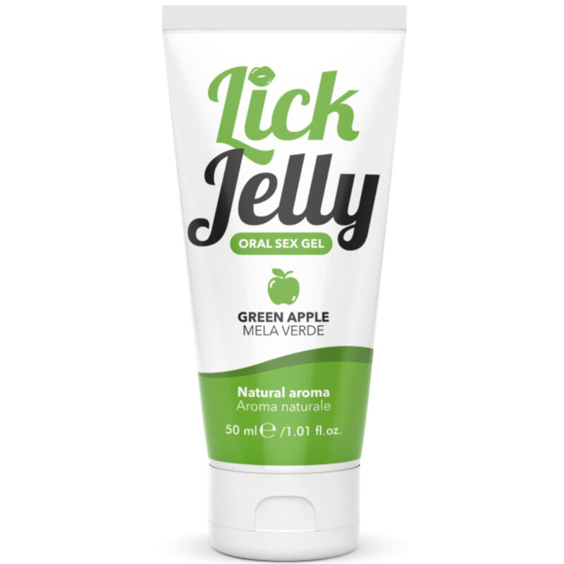 INTIMATELINE - LICK JELLY GRØNT ÆBLE GLIDEMIDDEL 50 ML