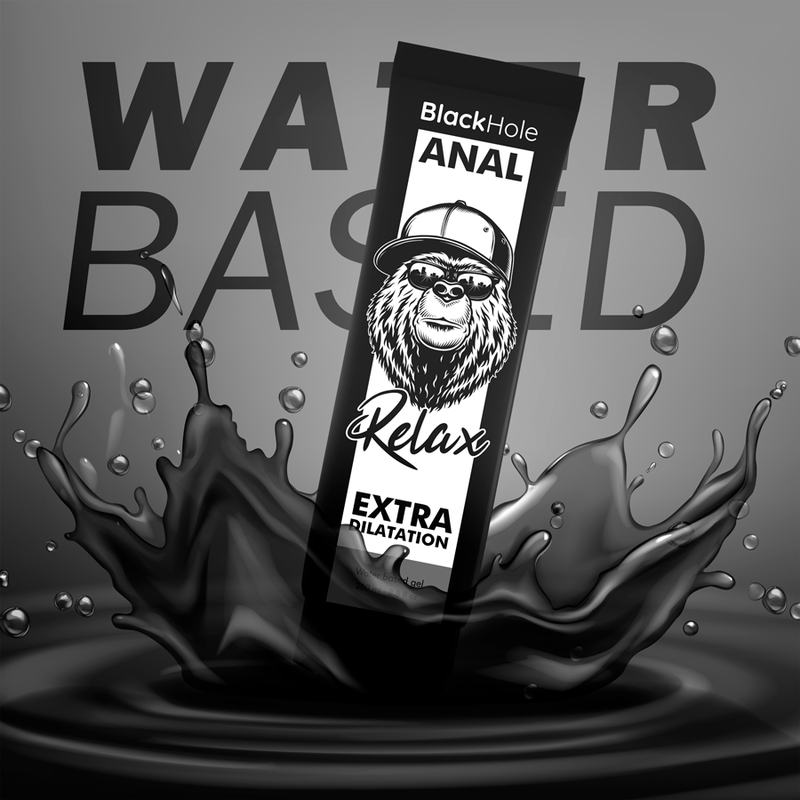 BLACK HOLE - VANDBASERET GEL TIL ANAL DILATION 250 ML