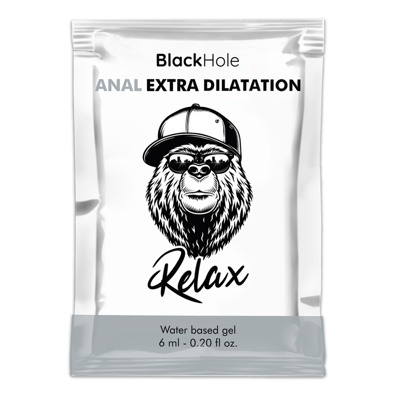 BLACK HOLE - VANDBASERET GEL EKSTRA DILATATION 6 ML ENKELT DOSIS