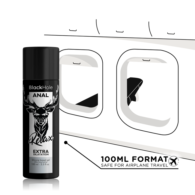 BLACK HOLE - ANAL DILATATION PÅ GEL-SILIKONEBASE 100 ML