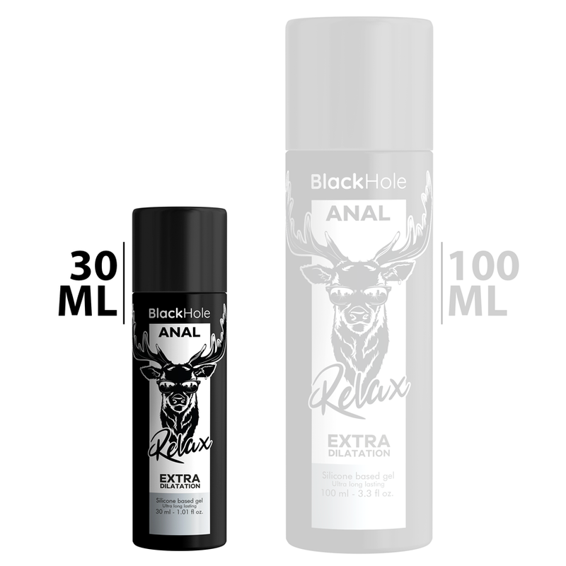 BLACK HOLE - ANAL DILATATION PÅ GEL-SILIKONEBASE 30 ML