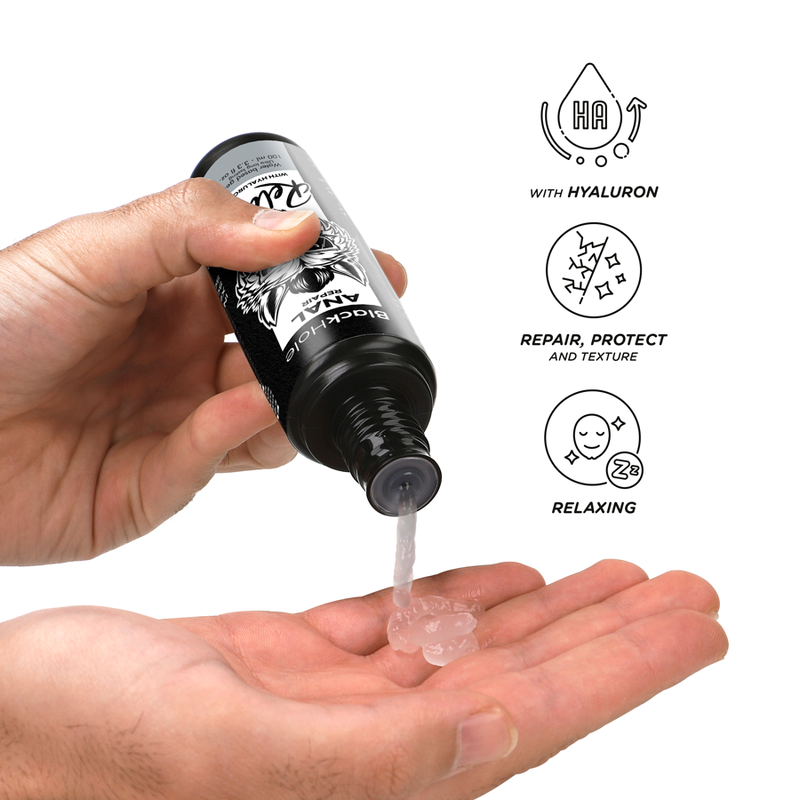 BLACK HOLE - ANAL REPARATION VANDBASERET AFSLAPNING MED HYALURON 100 ML
