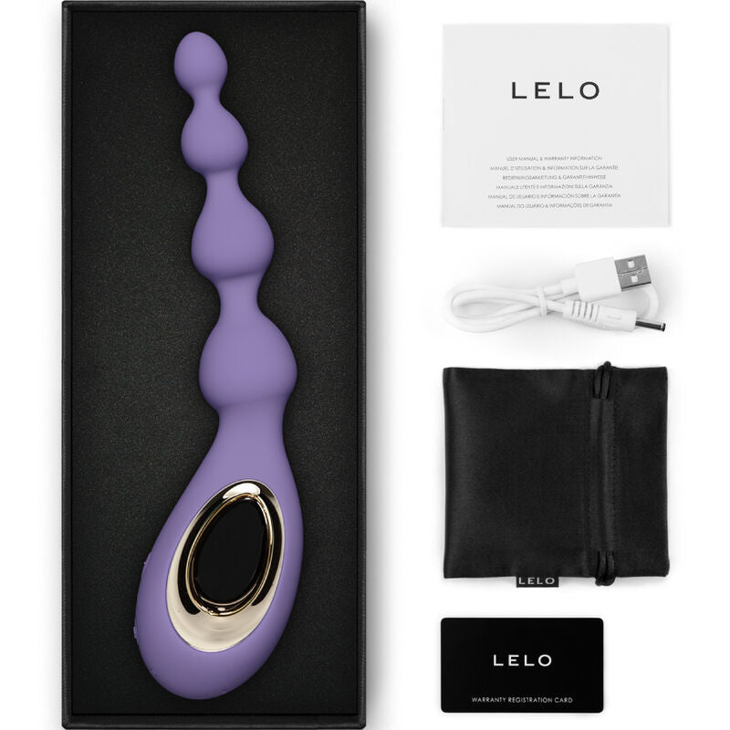 LELO - SORAYA BEADS VIOLET ANAL MASSAGEAPPARAT