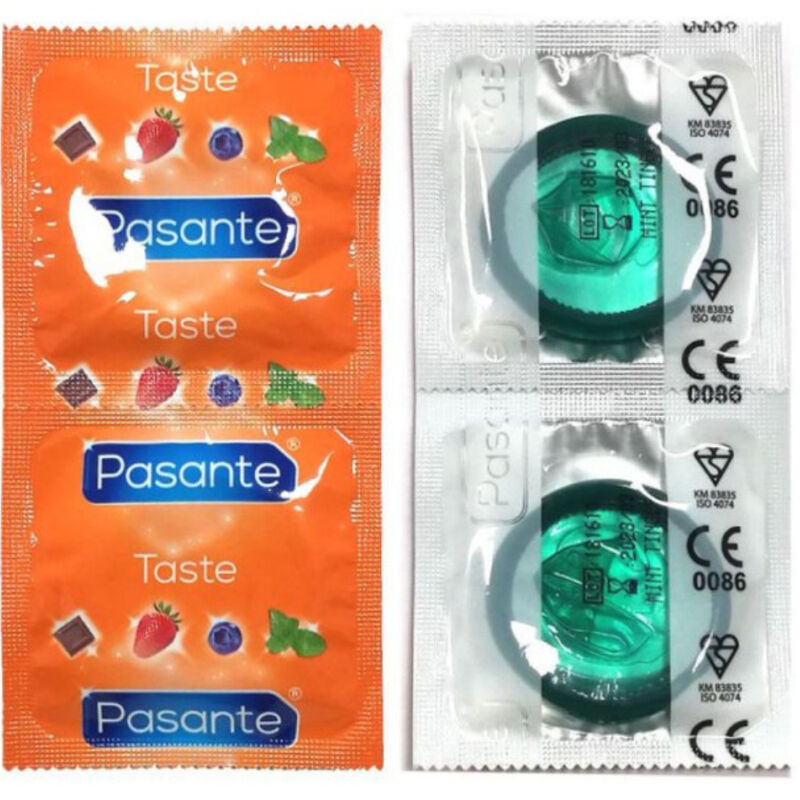 PASANTE - KONDOMER MED MINT SMAG 144 STK.