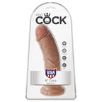 KONGE PIK - REALISTISK PENIS 19,5 CM KARAMEL