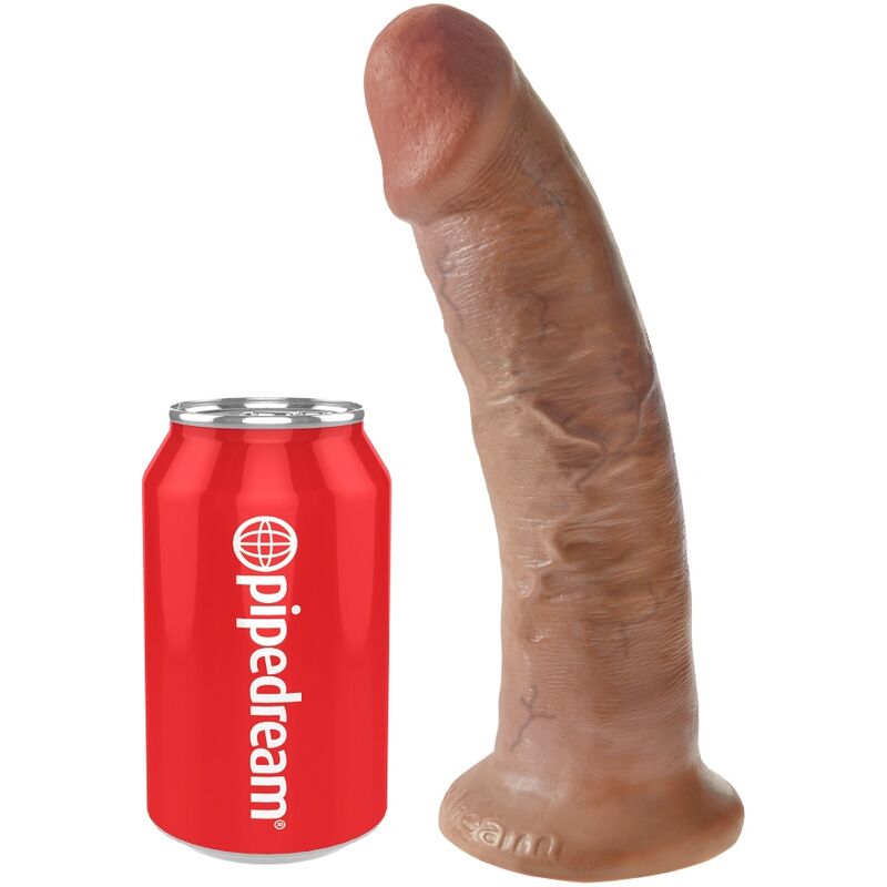 KONGE PIK - REALISTISK PENIS 21,7 CM KARAMEL