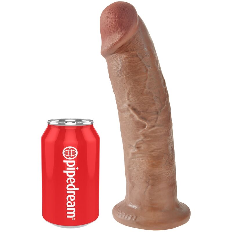 KONGE PIK - REALISTISK PENIS 24 CM KARAMEL