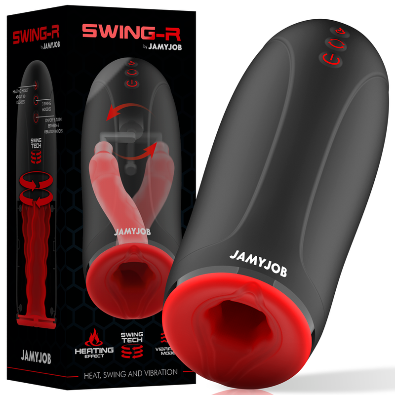 JAMYJOB - SWING-R VARMEEFFEKT, SWINGTEKNOLOGI OG VIBRATIONSMASTURBATOR