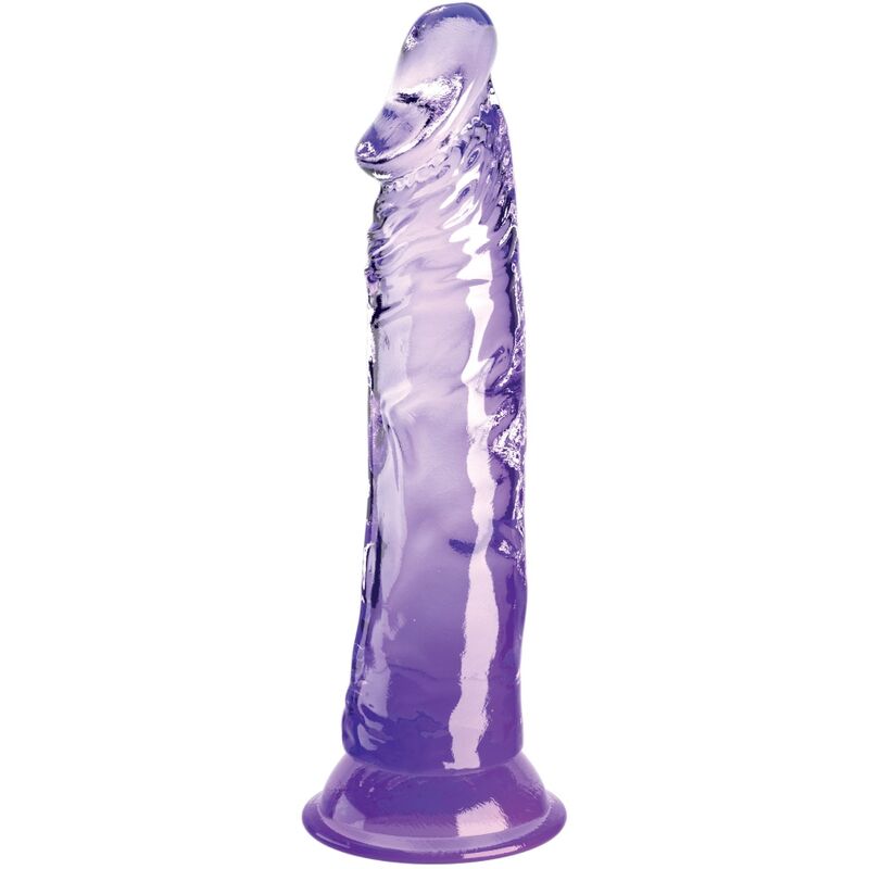 KONGEHANE - KLAR REALISTISK PENIS 19,7 CM LILLA