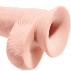 KONGE PIK - REALISTISK PENIS MED NØGLER 19,4 CM LET