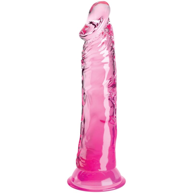 KONGE PIK - KLAR REALISTISK PENIS 19,7 CM LYSERØD
