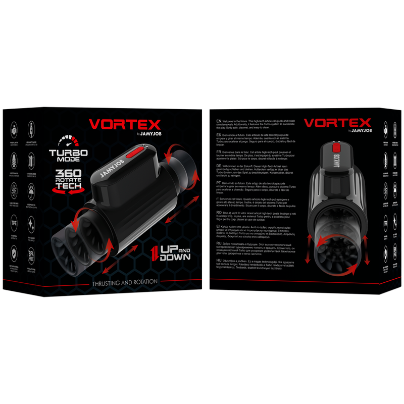 JAMYJOB - VORTEX THRUSING OG 360 ROTATE TECH TURBO MODE MASTURBATOR