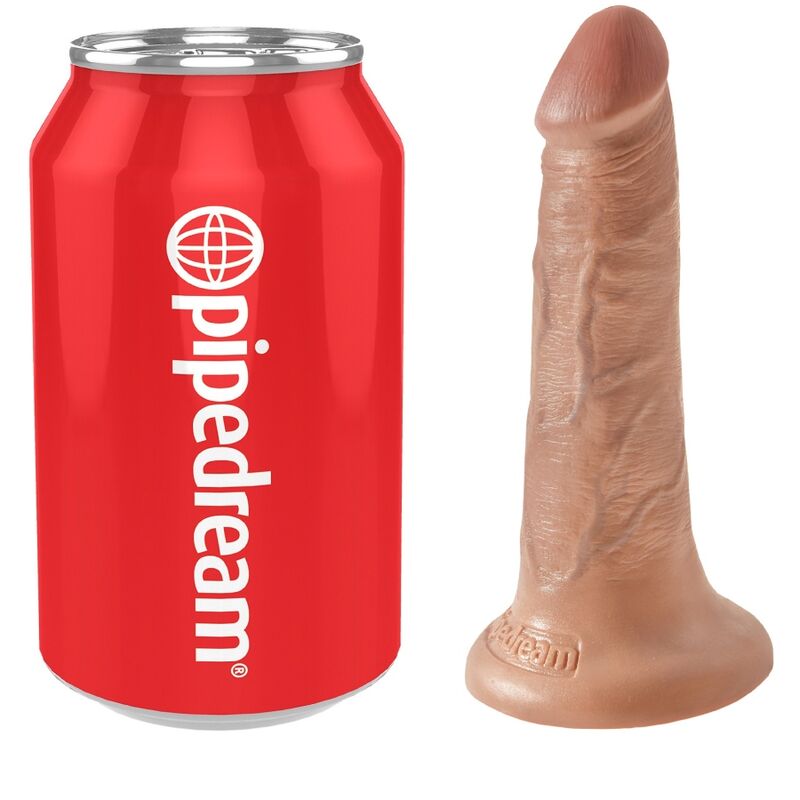 KONGE PIK - REALISTISK PENIS 12 CM KARAMEL
