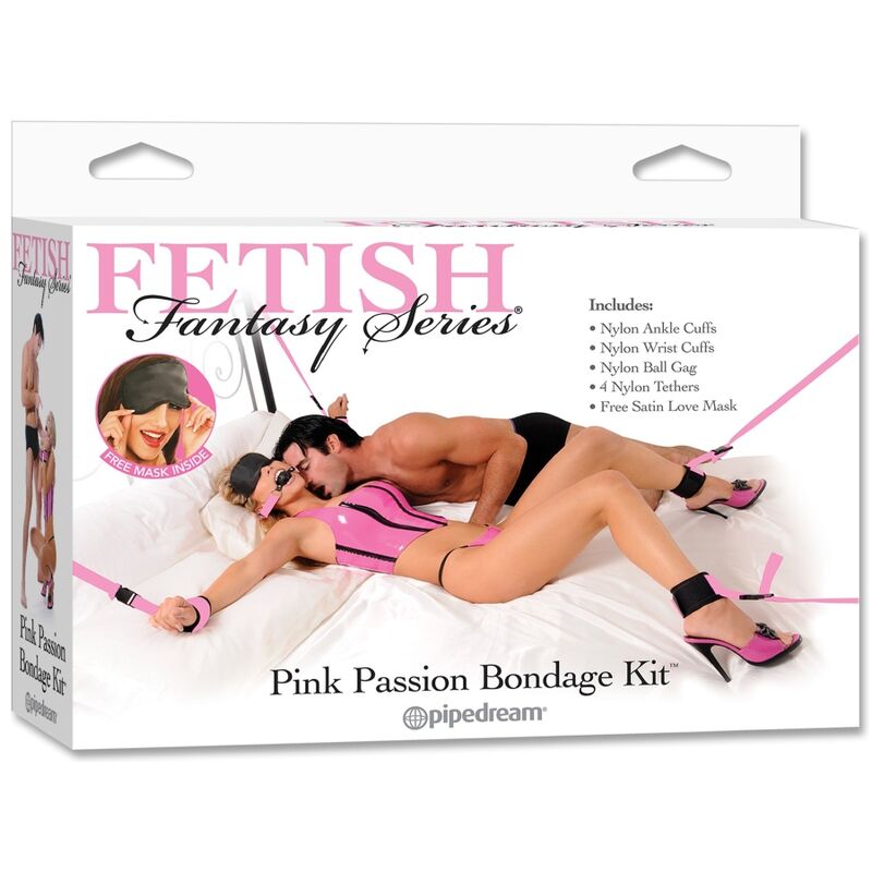 FETISH FANTASY SERIE - KIT BONDAGE PINK