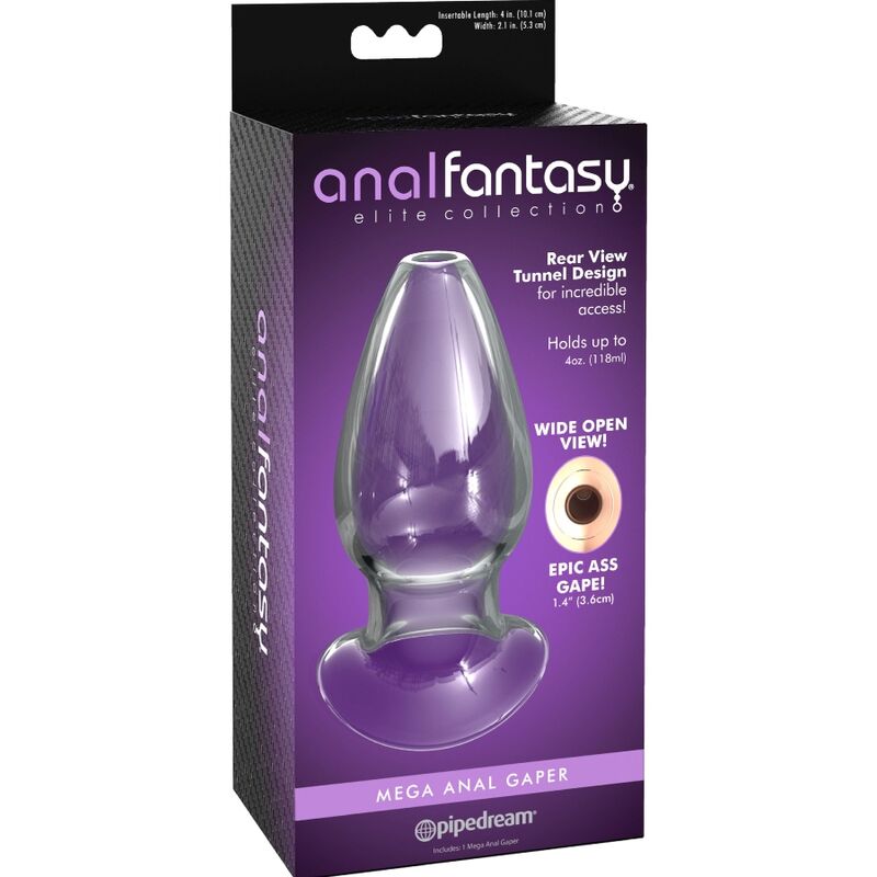 ANAL FANTASY ELITE COLLECTION - ANAL GAPER KRYSTALDILATOR STØRRELSE L