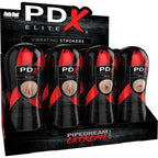 PDX ELITE - STROKER SÆT 12 ENHEDER: 6X VAGINA, 3X ANO, 3X MUND