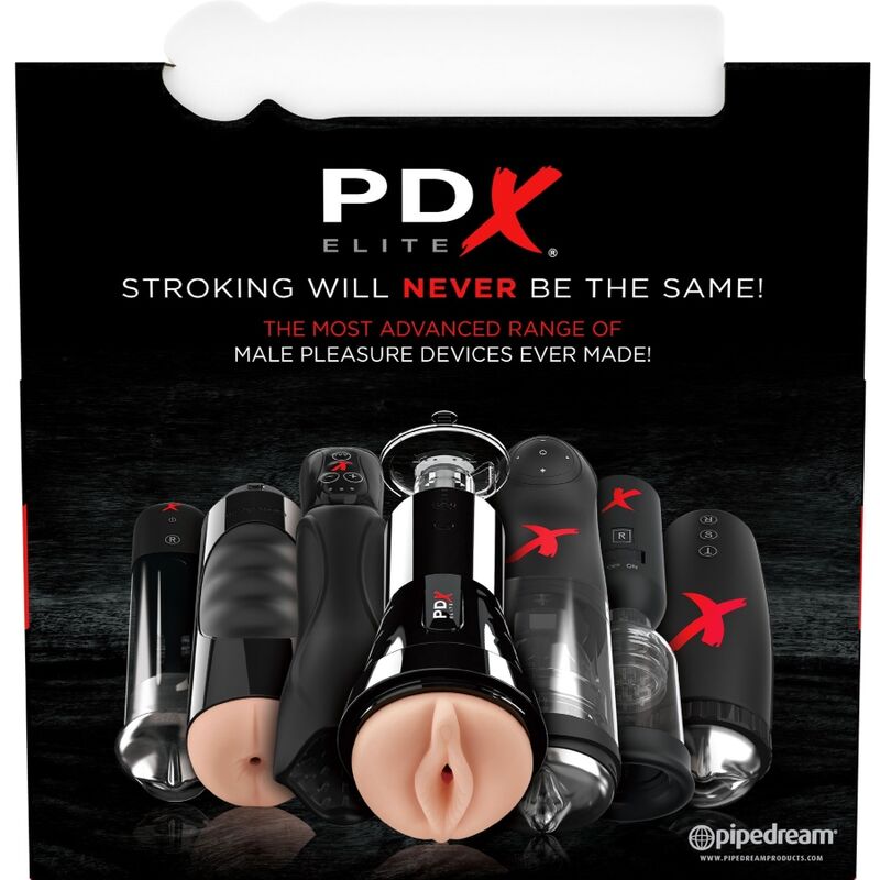 PDX ELITE - STROKER SÆT 12 ENHEDER: 6X VAGINA, 3X ANO, 3X MUND