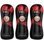 PDX ELITE - STROKER SÆT 12 ENHEDER: 6X VAGINA, 3X ANO, 3X MUND