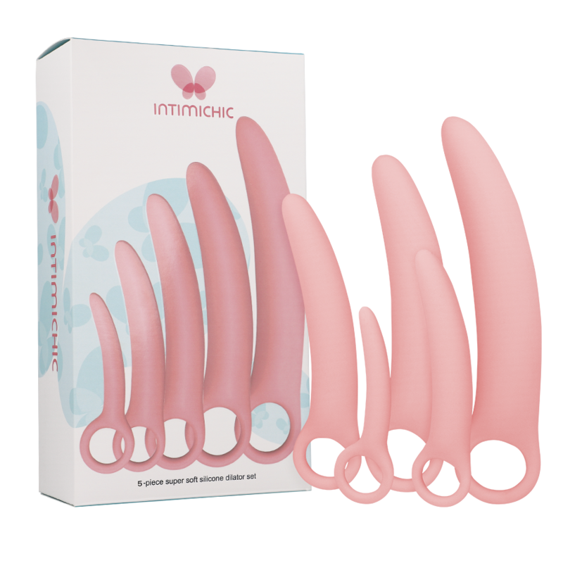 INTIMICHIC - SILIKONE DILATOR SÆT MED 5 DELE