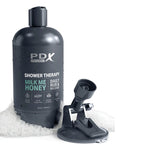 PDX PLUS - STROKER MASTURBATOR DISKREET DESIGN AF MILK ME HONEY SHAMPOO FLASKE