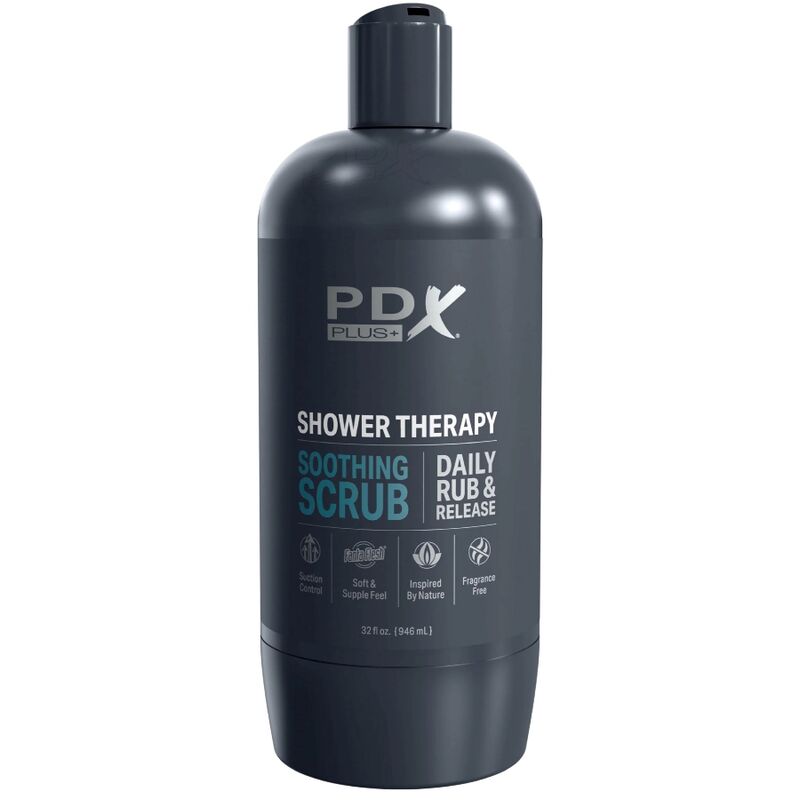 PDX PLUS - STROKER MASTURBATOR DISKRET FLASKEDESIGN BEROIGENDE SCRUB SHAMPOO