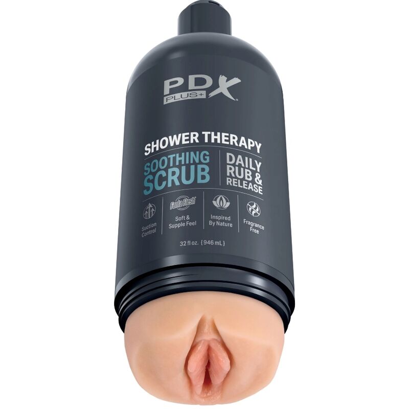PDX PLUS - STROKER MASTURBATOR DISKRET FLASKEDESIGN BEROIGENDE SCRUB SHAMPOO