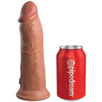KING COCK - ELITE REALISTISK SILIKONE DILDO 20,3 CM KARAMEL