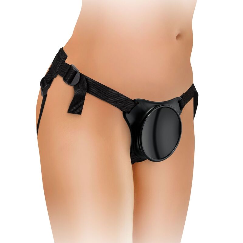 KING COCK - ELITE JUSTERBAR SELE MED DILDO 15,2 CM FOR BEGYNDERE