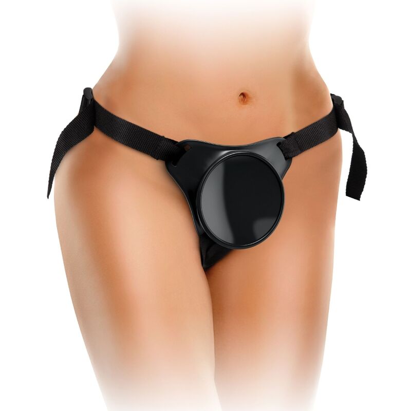 KING COCK - ELITE JUSTERBAR SELE MED DILDO 15,2 CM FOR BEGYNDERE
