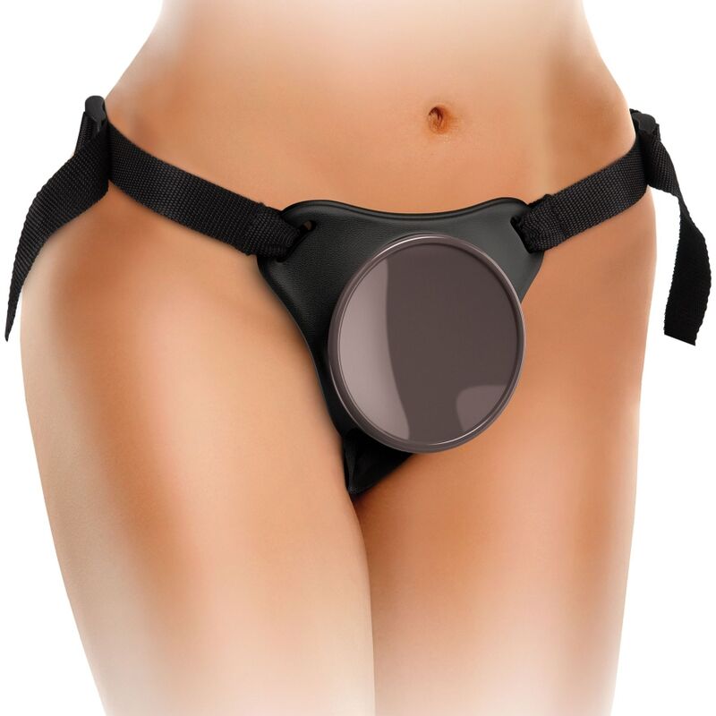 KING COCK - ELITE DELUXE JUSTERBAR SELEKIT RING MED TESTIKLE & DILDO 20,3 CM