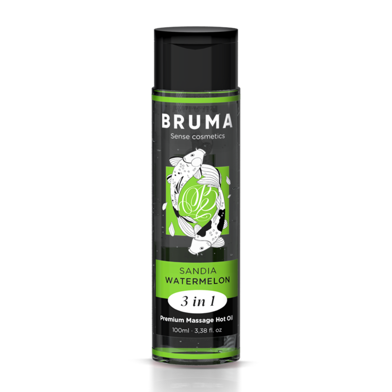 BRUMA - PREMIUM MASSAGE VARM OLIE VANDMELON 3 I 1 - 100 ML